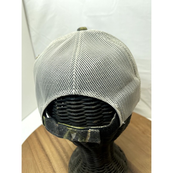 Mossy‎ Oak Hat Cap Camouflage And Purple Adult Trucker Mesh Strapback New - Picture 6 of 11